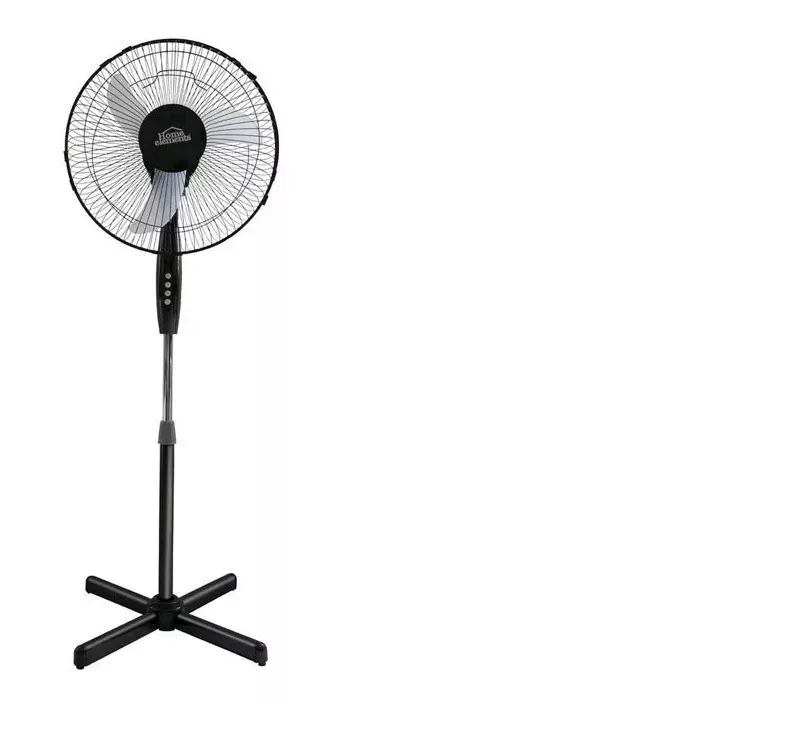 Ventilador Pedestal Negro 16 Home Elements HECRSF-16