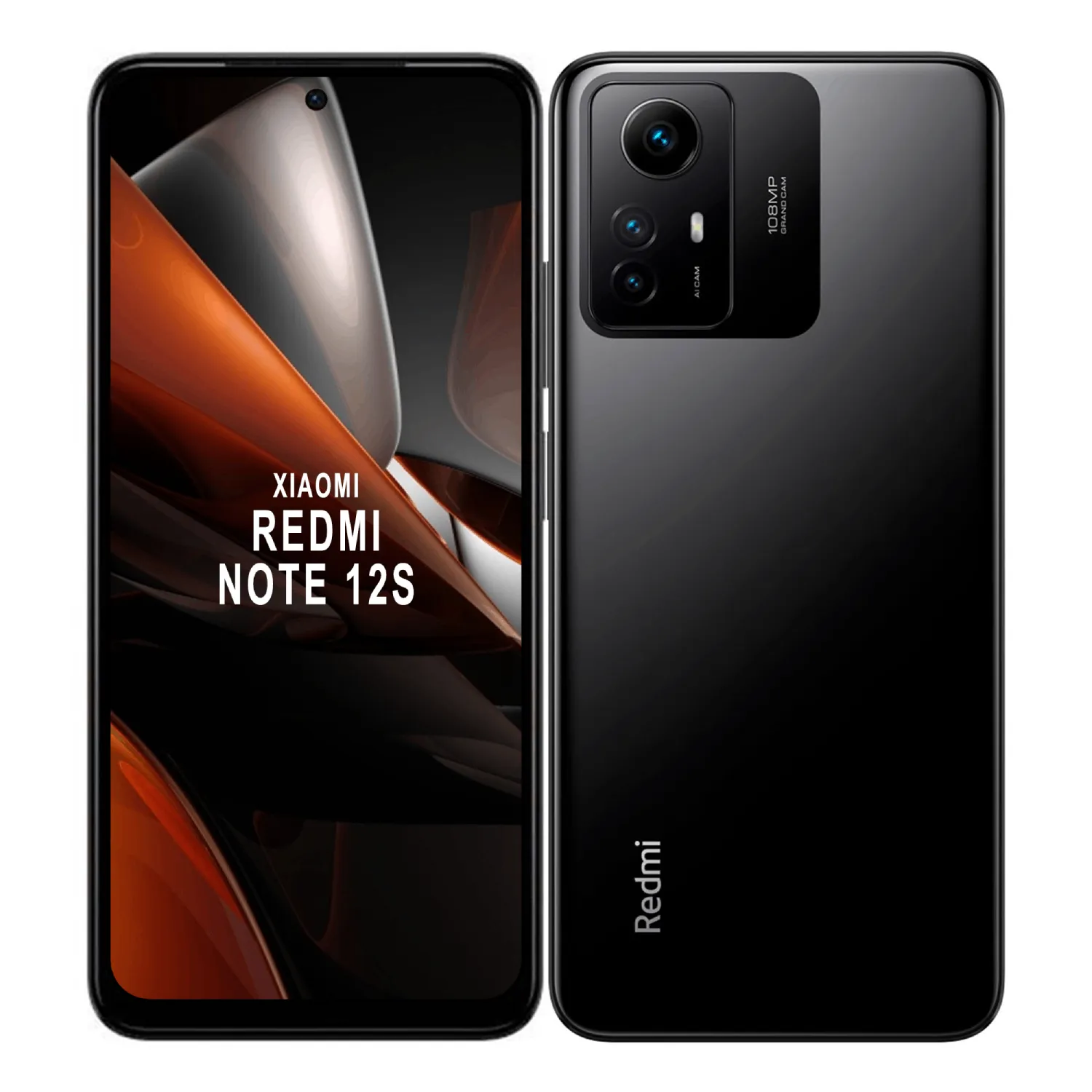 Celular Redmi Note 12s 8+256GB / 108MP Onyx Black