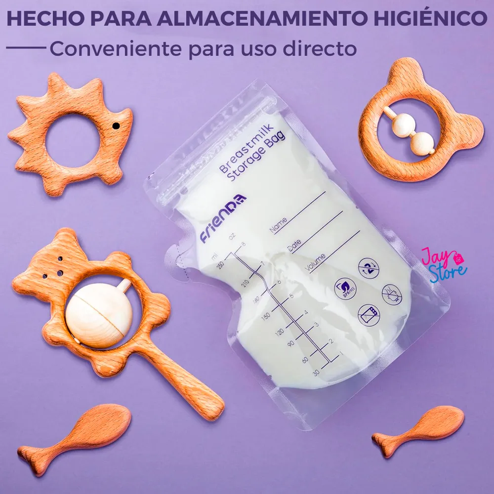 Setx25 Bolsas De Almacenamiento De Leche Materna Hermético