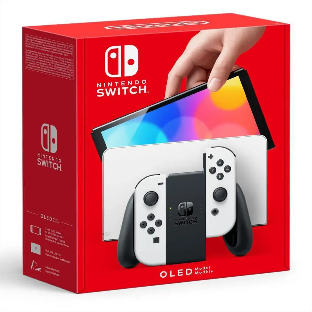 Nintendo Switch Oled Blanca