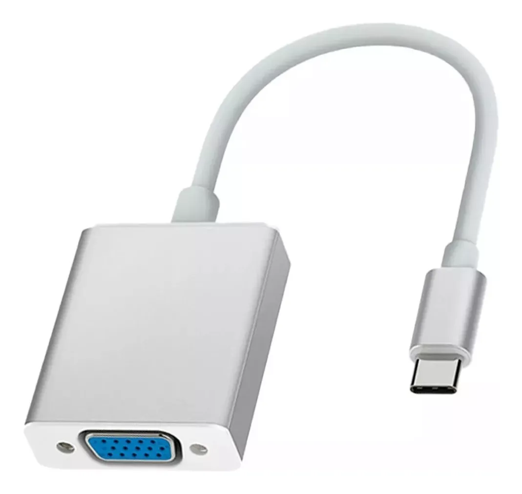 Convertidor Adaptador Cable De Tipo C A Vga 