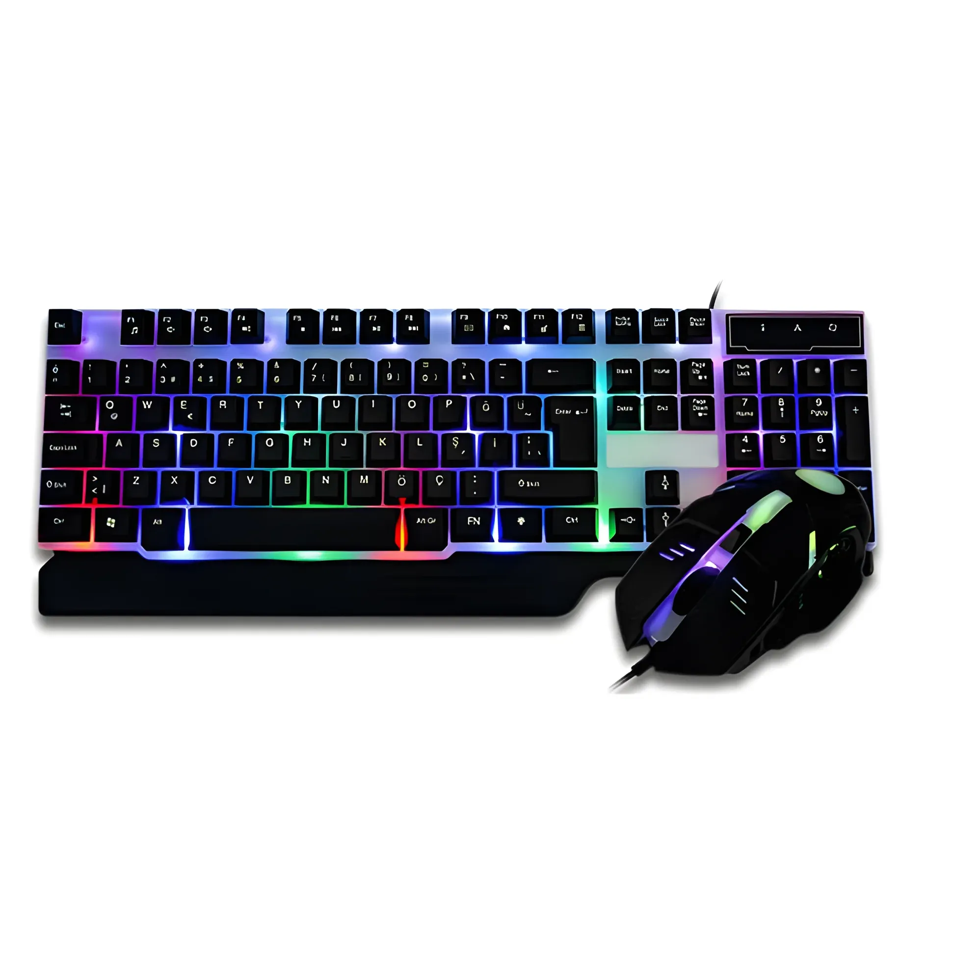 Combo Mouse Y Teclado Gamer Weibo