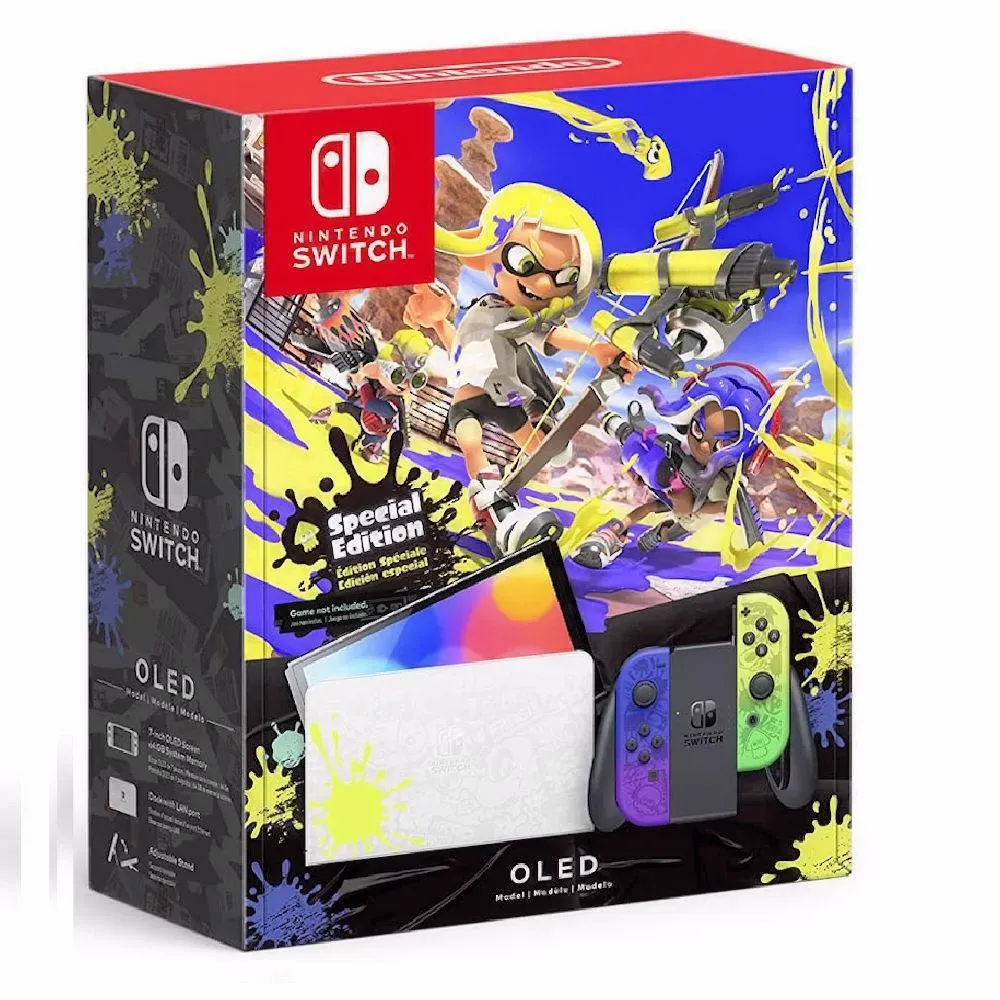 Nintendo Oled Edición Splatoon 