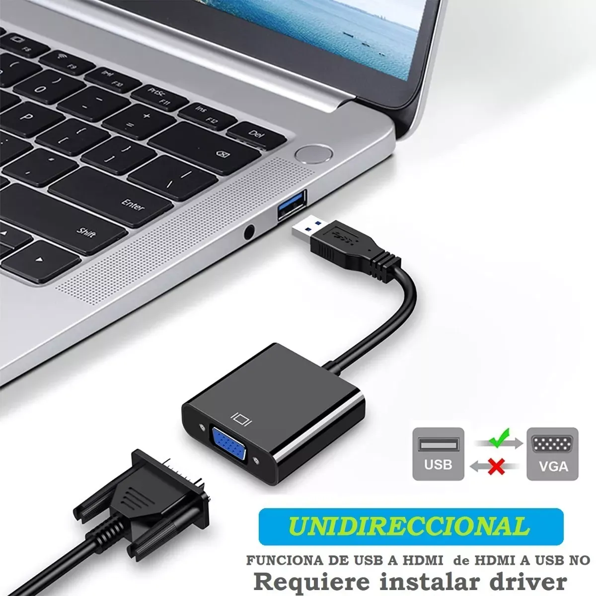 Convertidor Usb A Vga 3.0