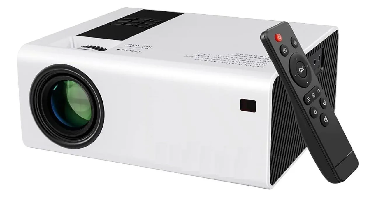 Proyector Portatil Wifi 2.000 Lumens 200 Pulgadas