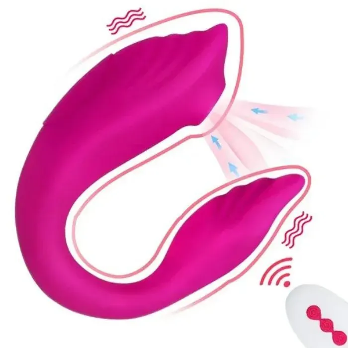 Vibrador Succionador 2 En 1 Helmut