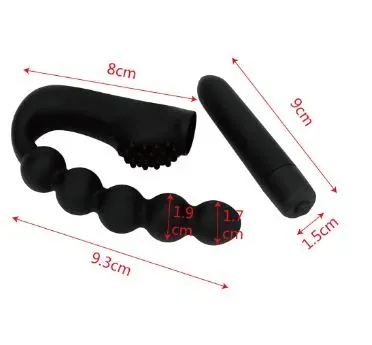 Vibrador Estimulador Prostatico Anal Con Bala 