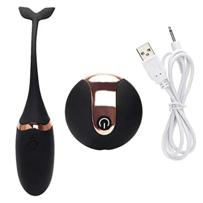 Huevo Vibrador Ballena Recargable A Control Remoto