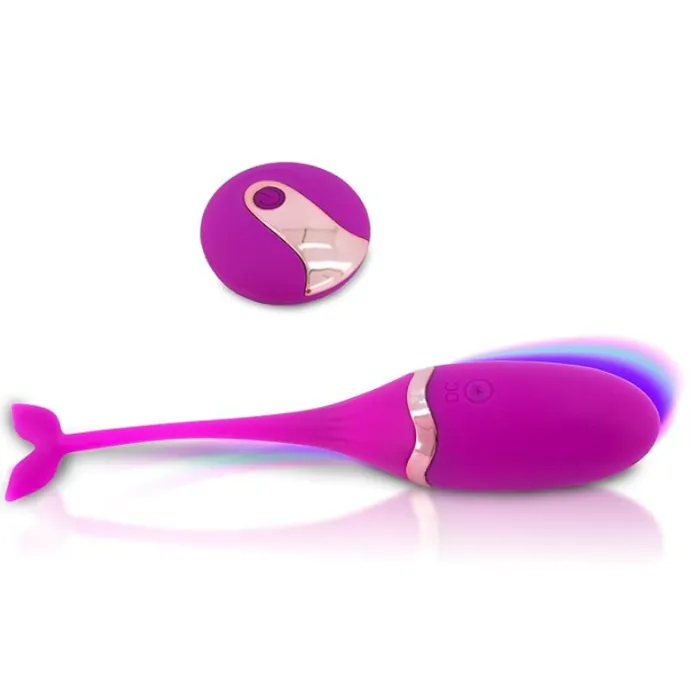 Huevo Vibrador Ballena Recargable A Control Remoto