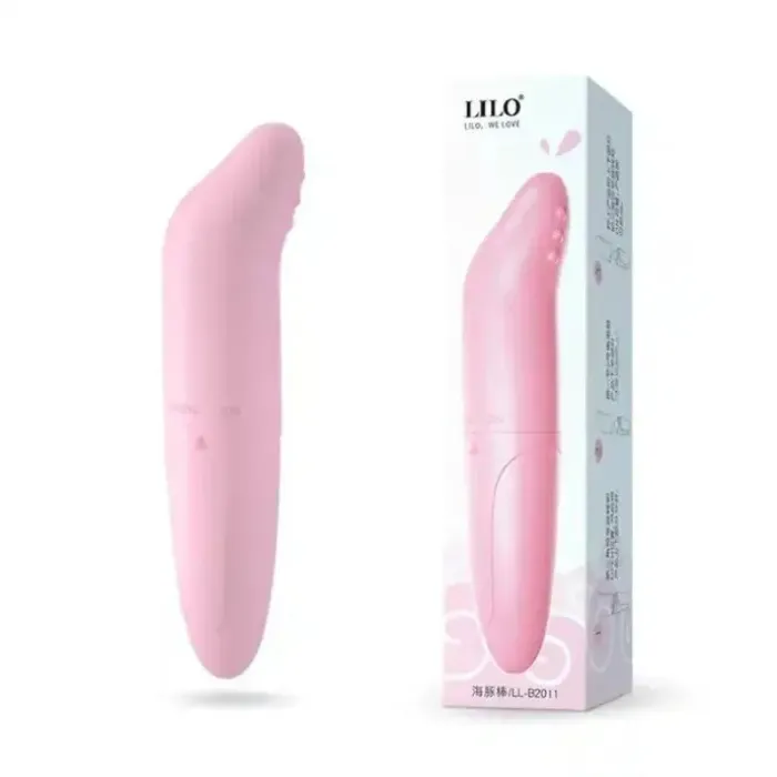 Vibrador Succionador De Clítoris De Lujo Lilo + Bala Vibradora Punto G Lilo + Lubricante Íntimo Elixir Natural X 100 Ml