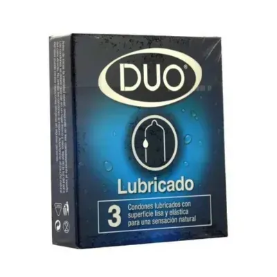 Condon Duo Lubricado Preservativo *3 + Potenciador Estimulante Masculino En Jarabe Energy Sex 120 Ml