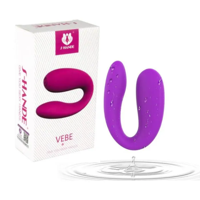 Vibrador Doble Estimulo Forma U Vebe