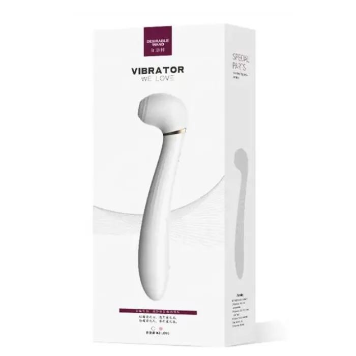 Vibrador Succionador De Clitoris 2 En 1 Estimulador Punto 