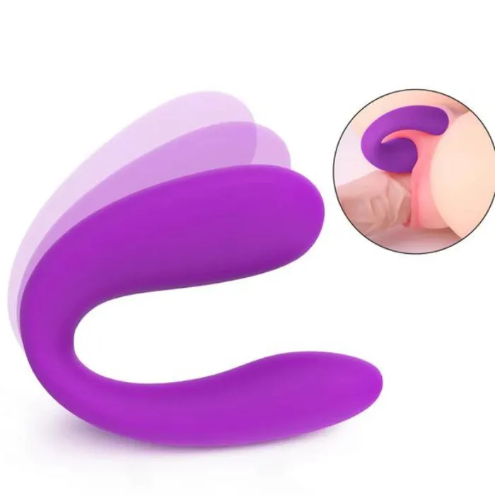 Vibrador Doble Estimulo Forma U Vebe