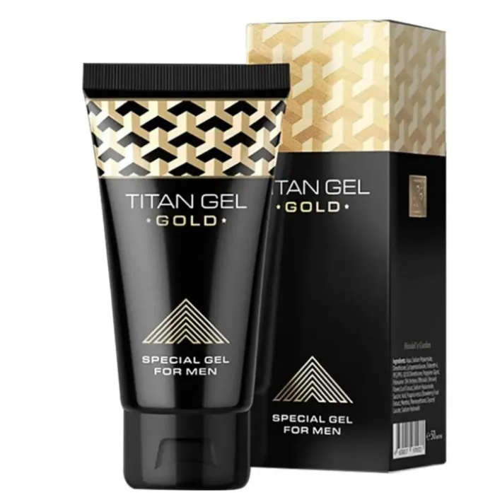 Titan Gel Gold Original Tratamiento Agrandador Y Alargador De Pene