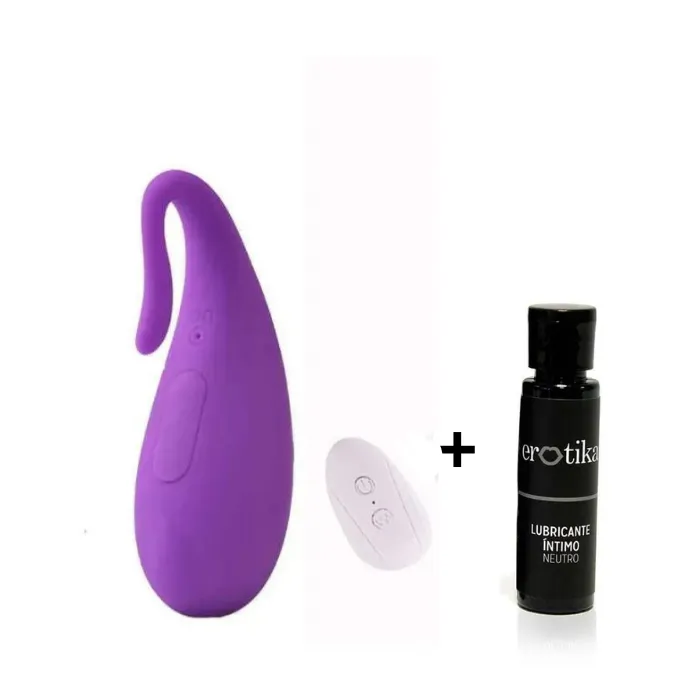 Huevo Vibrador Inalambrico Little Devil Jumping Egg A Control Remoto+ Lubricante Intimo Neutro Erotika X 30 Ml