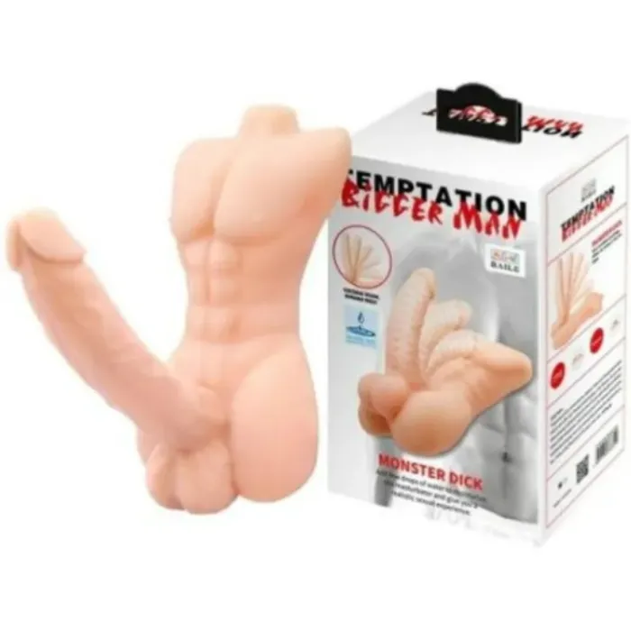 Mini Torso Consolador Pene Consolador Ultra Realista Monster Dick