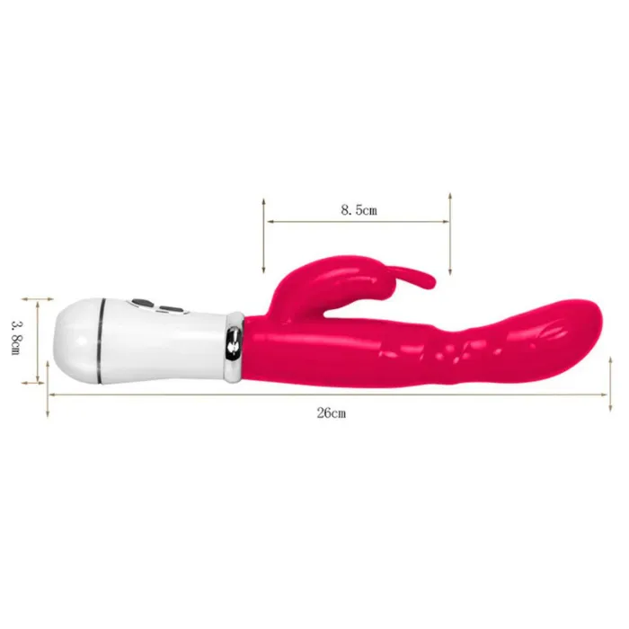 Vibrador Doble Estimulación Clítorial Y Punto G (pilas)