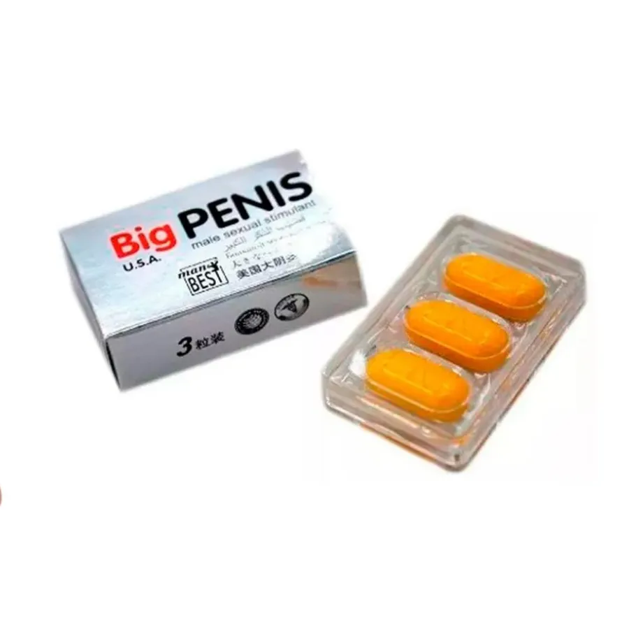 Big Penis Potenciador Sexual Estimulante Masculino *12 Servicios