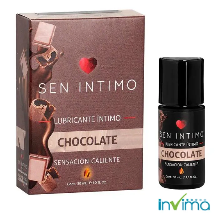 Lubricante Sen Intimo Chocolate Sensación Caliente 30Ml 