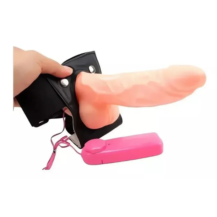 Arnés Con Dildo Vibrador Hueco Wear Penis