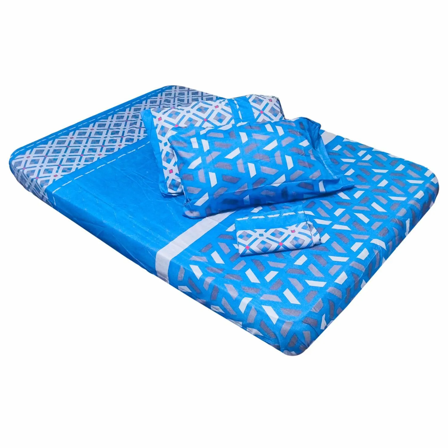 Sabanas en Tonos azules  Cama Doble 140 