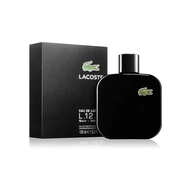  L12 Noir Lacoste Hombre