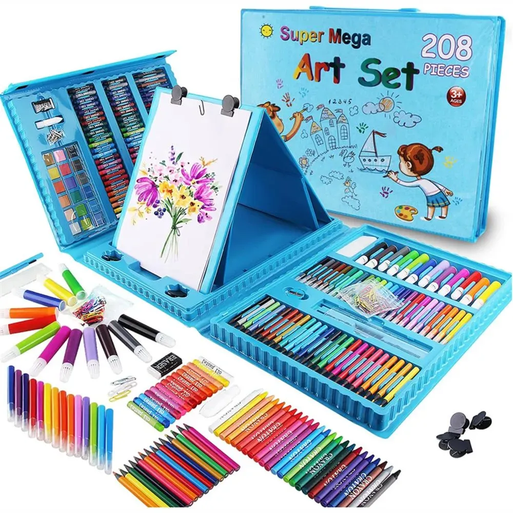 Set De Arte Maleta 208 Piezas Para Niños Creatividad Dibujo 2024 Compra Ahora y Paga Despues