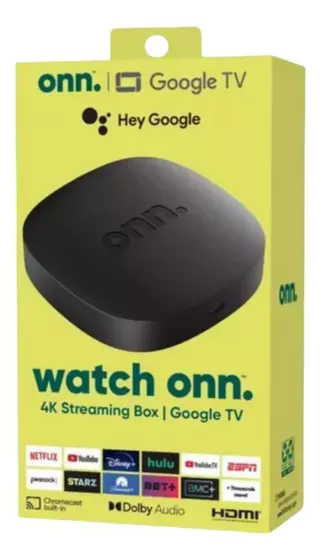 Watch Onn Watch Tv Box 4k+Magis Incluido