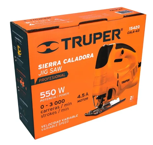 Sierra Caladora 550 W Marca Truper