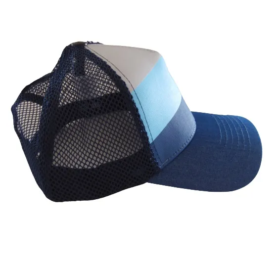 Gorra Urbana Para Hombre Tipo Malla CALZADO GUERREROS GR-014 Azul x Gris