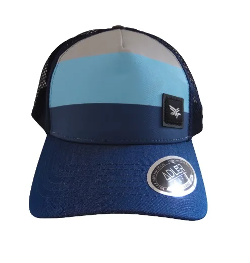 Gorra Urbana Para Hombre Tipo Malla CALZADO GUERREROS GR-014 Azul x Gris