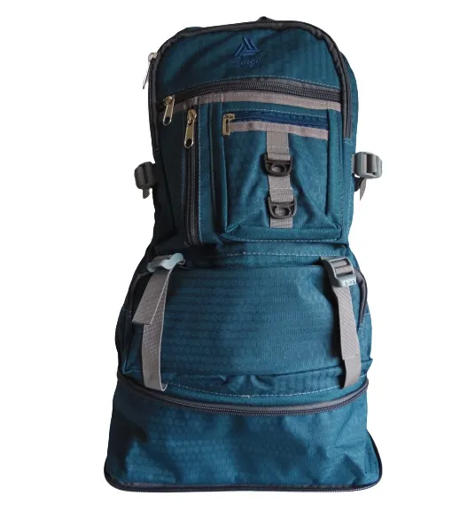 Morral Outdoor 60 LT CALZADO GUERREROS LG-012 Azul Jade