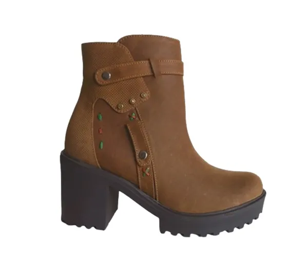 Bota Para Mujer CALZADO GUERREROS EU-112 COCOA