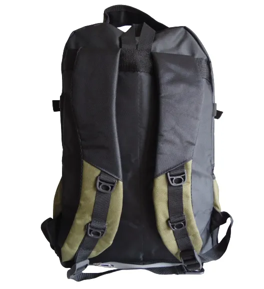 Morral Outdoor 60 LT CALZADO GUERREROS LG-012 Verde x Negro