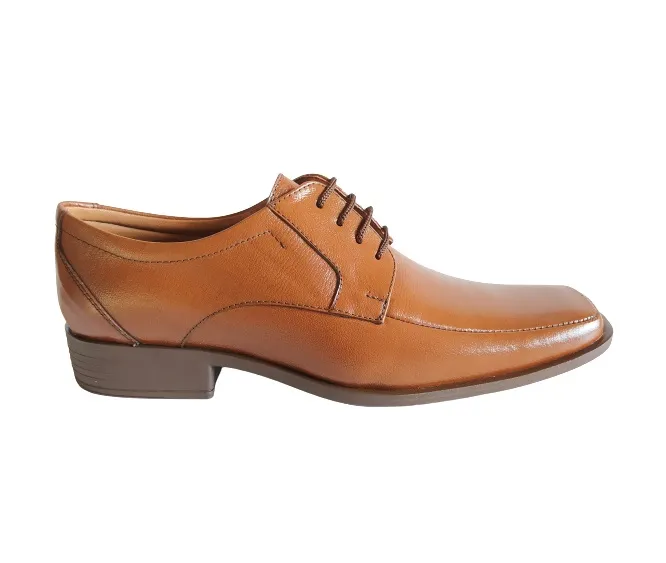 Zapato Formal Para Hombre En Cuero Calzado Guerreros GP-1603 Miel