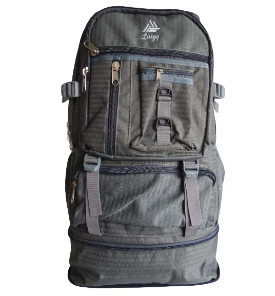 Morral Outdoor 60 LT CALZADO GUERREROS LG-012 Gris