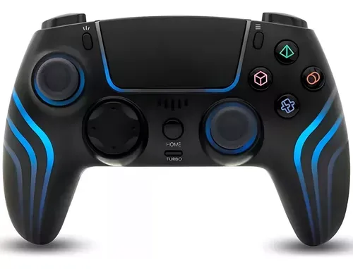 Control Joystick Inalámbrico Luz Led Para Ps4 Android Ios Pc