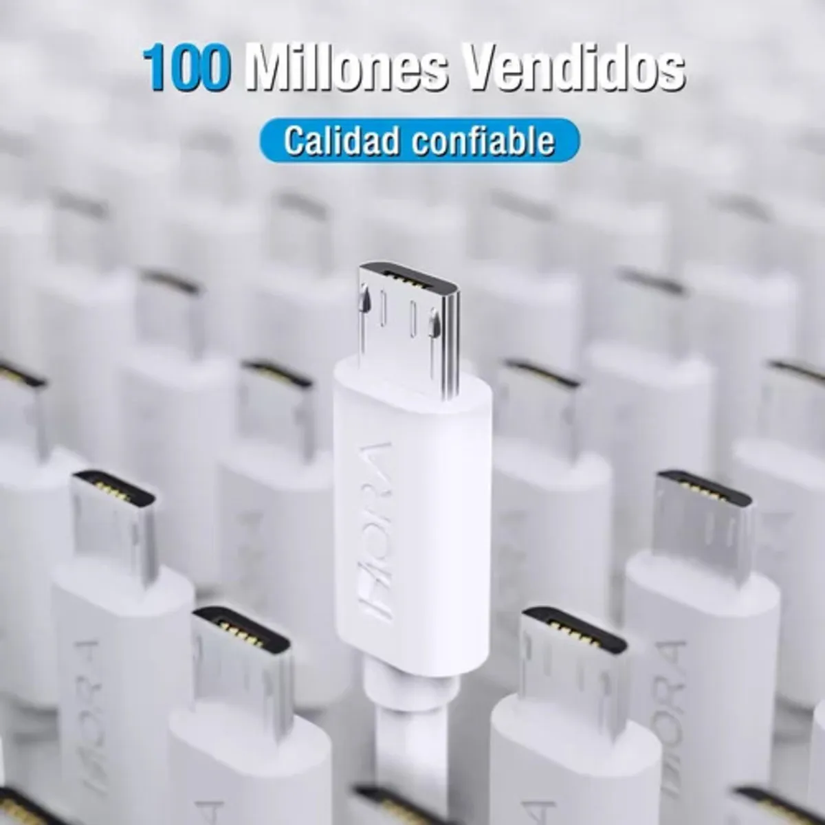 Cable 2 Metros V8 Micro Usb Android Datos Carga Rápida