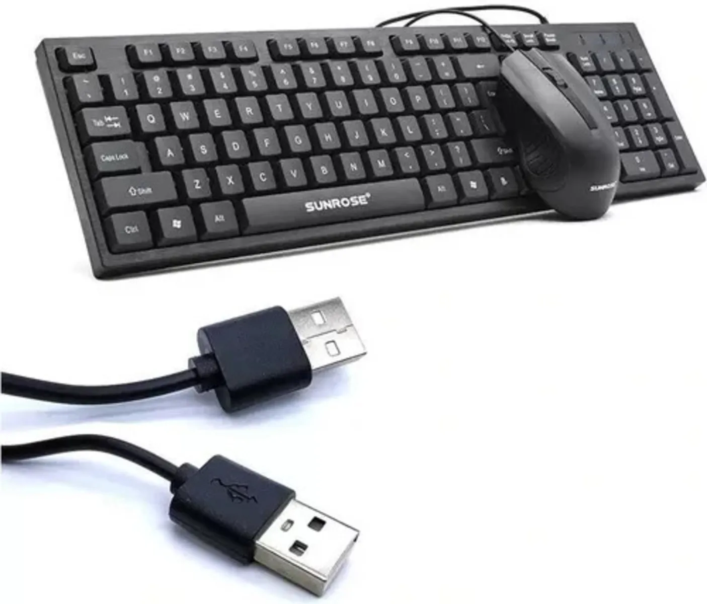 Combo Teclado Y Mouse Óptico Usb En Español Incluye Ñ