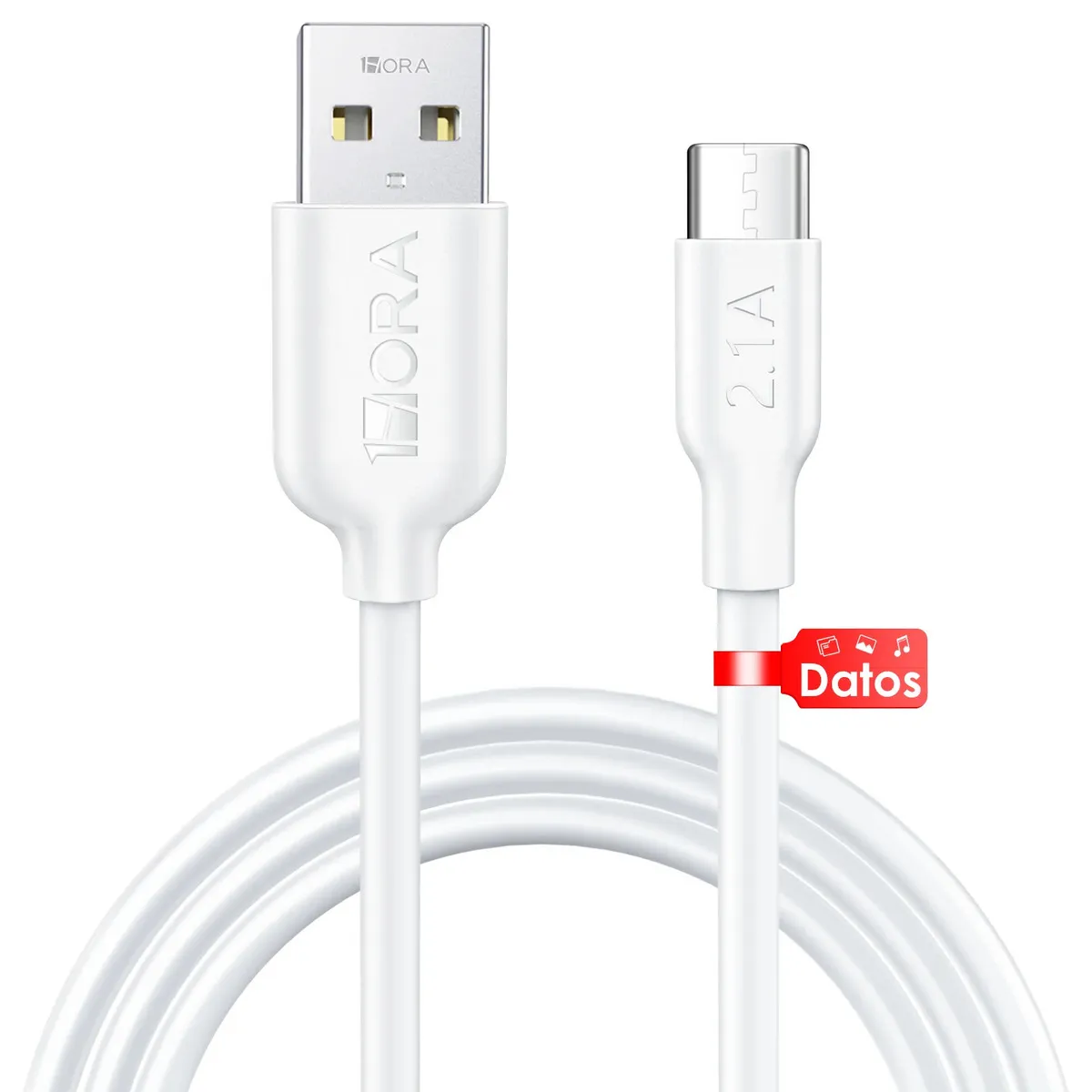 Cable Usb A Tipo C Carga Rapida Y Cable De Datos 1 Metro