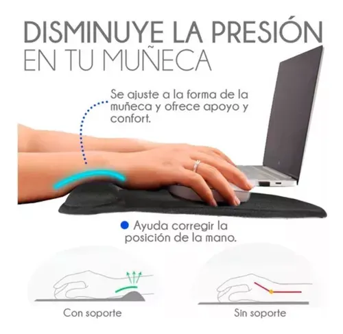 Mouse Pad Tapete Gamer Con Almohadilla Soporta Muñecas