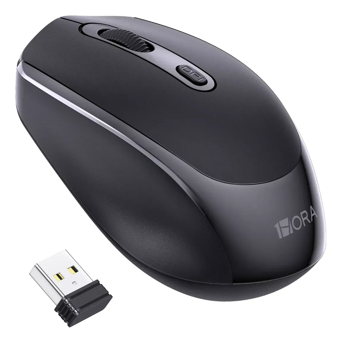 Mouse Inalámbrico Raton Silencioso Portátil 2.4g 1600 Dpi