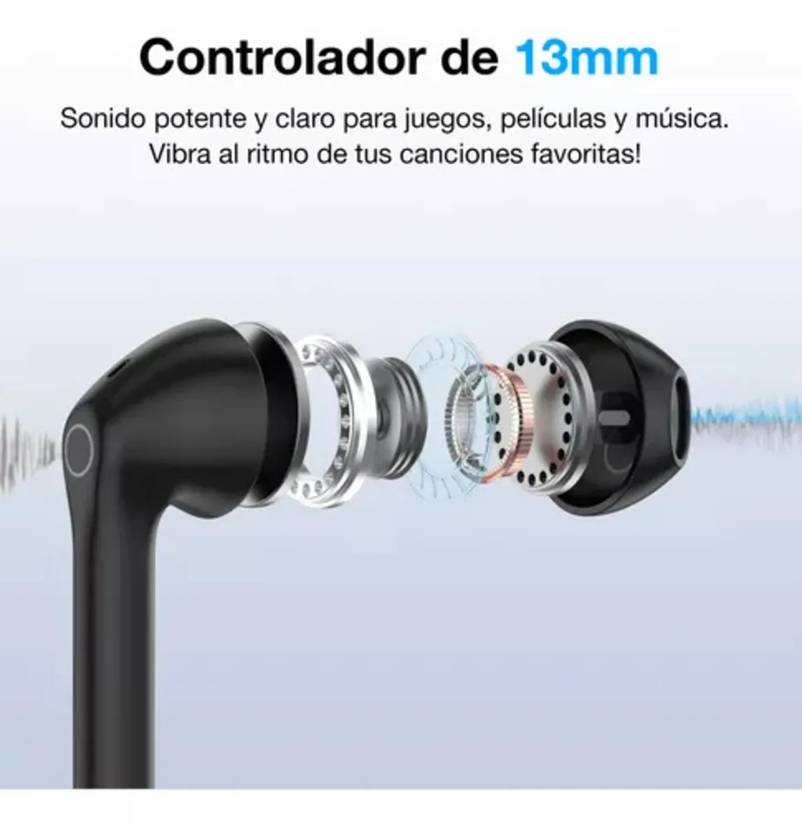 Audífonos Bluetooth Inalámbricos Wireless In-ear Earbud Con Micrófono