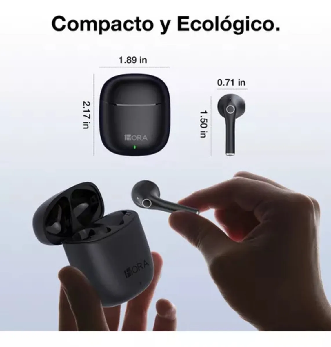 Audífonos Bluetooth Inalámbricos Wireless In-ear Earbud Con Micrófono