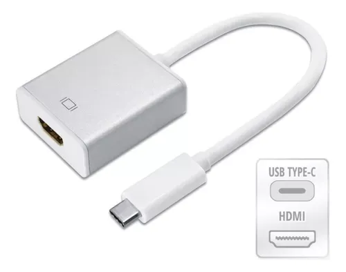 Adaptador Usb Tipo C Hdmi Compatible Thunderbolt 4k Macbook