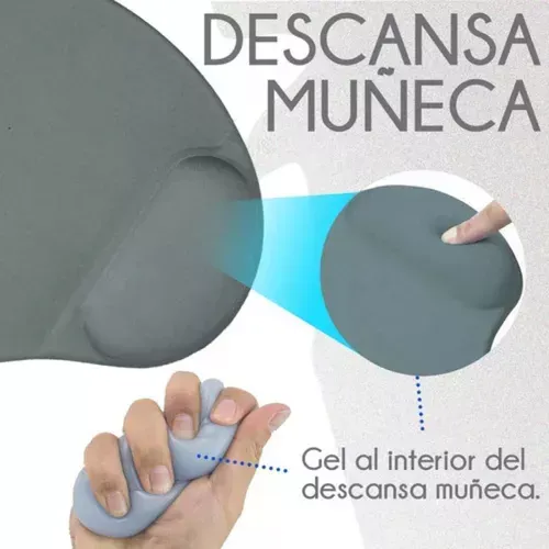 Mouse Pad Tapete Gamer Con Almohadilla Soporta Muñecas