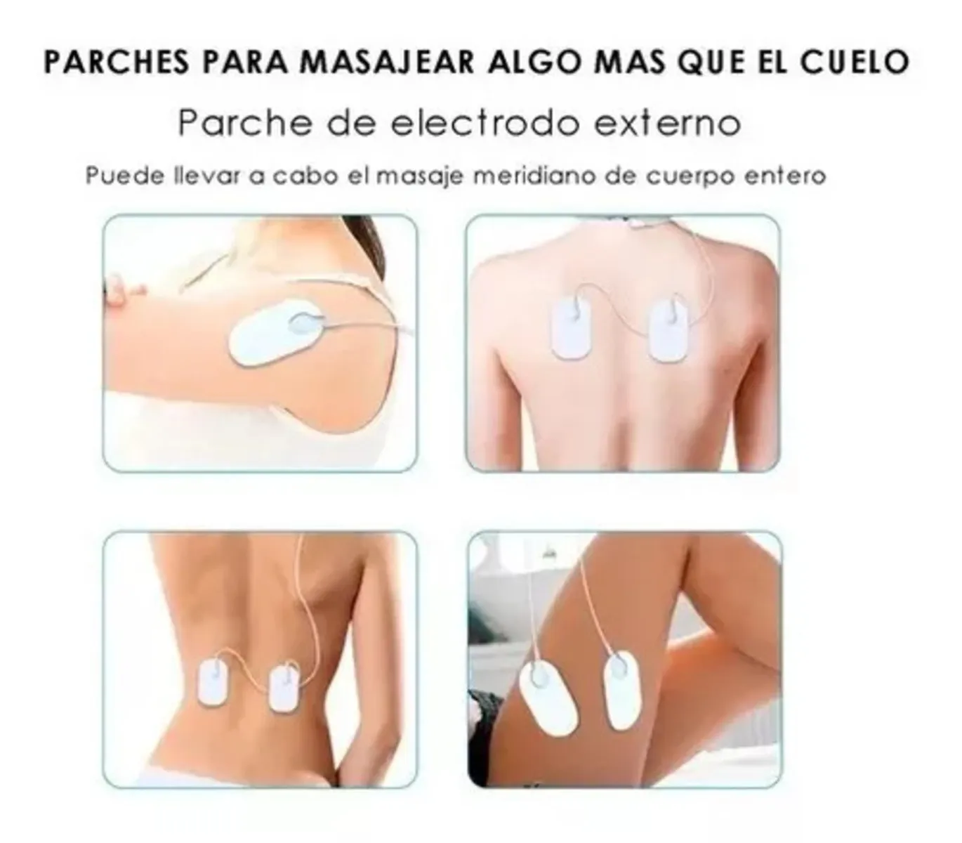 Masajeador Cuello Cervical Eléctrico Terapia Pulso Magnético