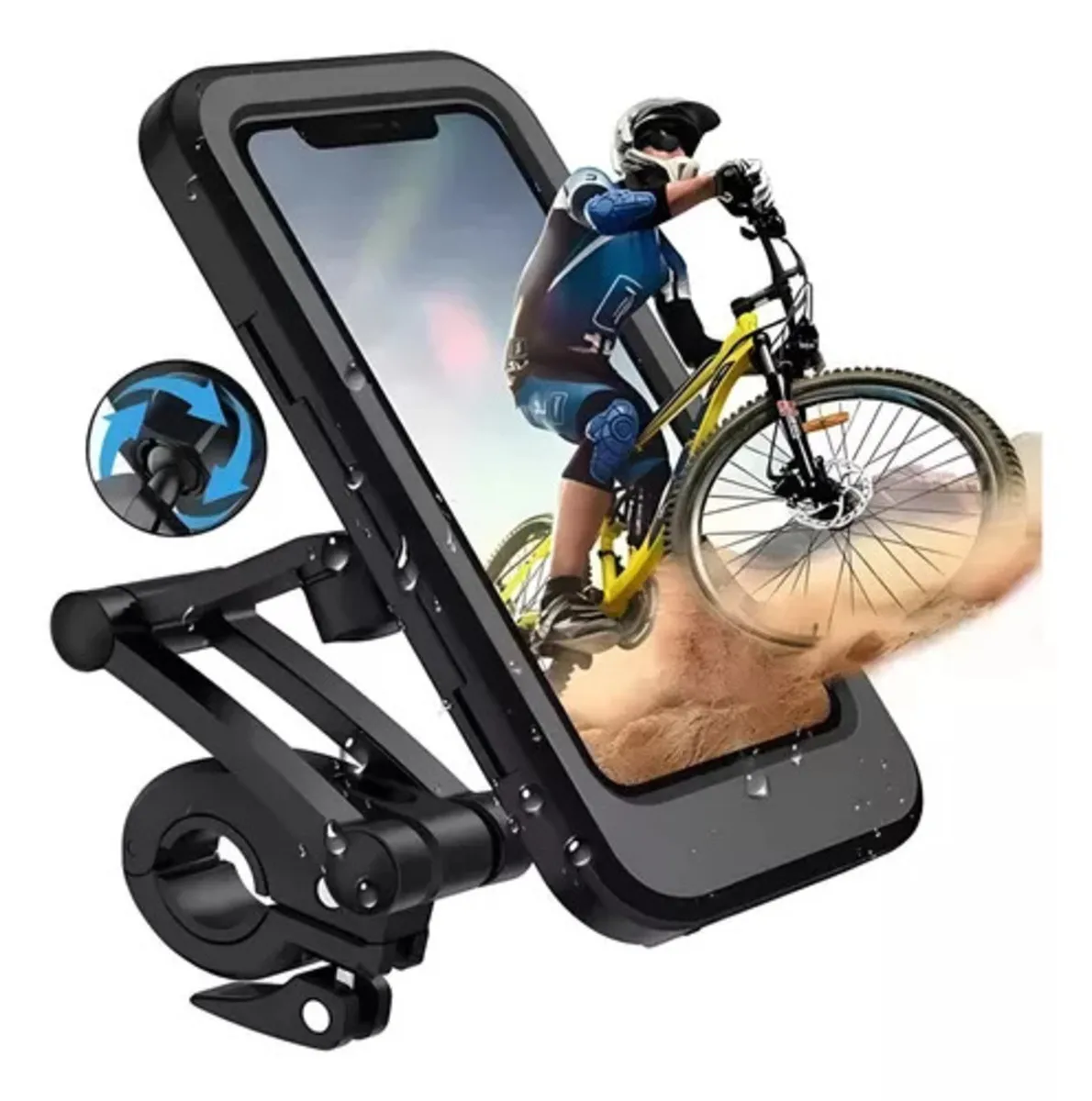 Soporte Celular Moto Bicicleta Estuche Universal Impermeable