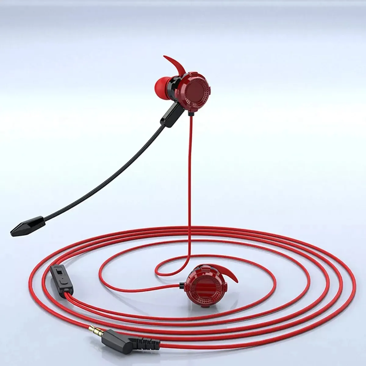 Auriculares Audífonos Gamer In-ear Con Micrófono Desmontable